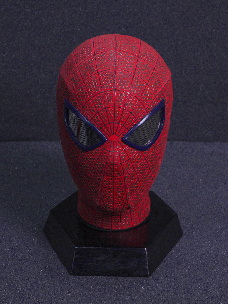 Amazing Spider Man 1 Mask Eye Magnet Adsorption Movie Restoration Prop Garfield Headset Handmade