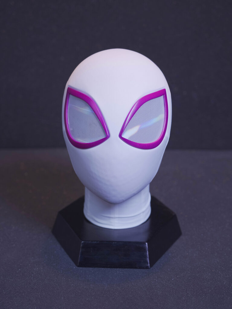 Gwen animation layout, Spider-Man hood adult mask for cosplay