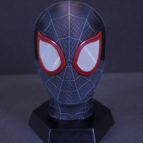 Restoration of the mask in the movie and anime of Miles' Spider-Verse: Across the Spider-Verse
