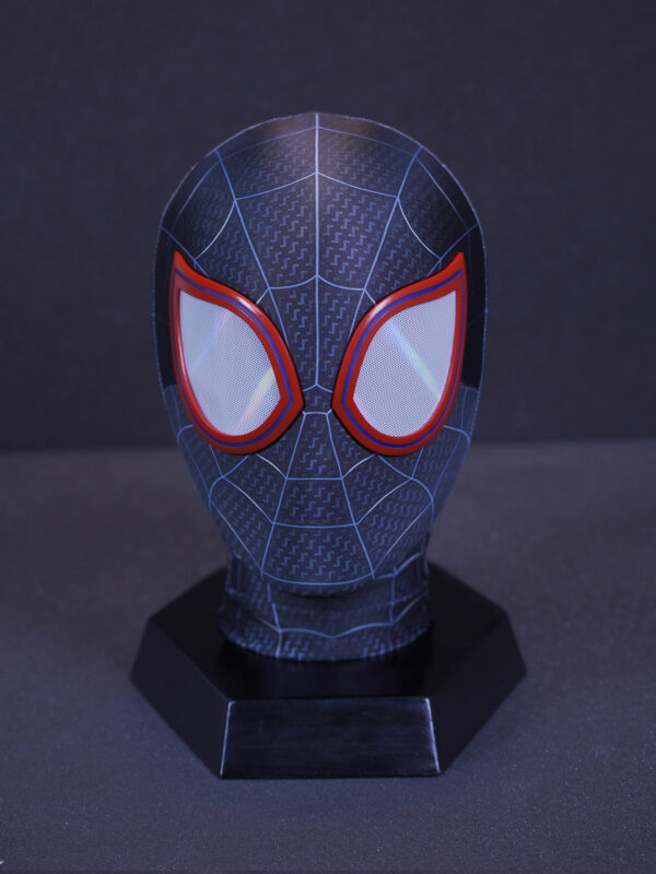 Restoration of the mask in the movie and anime of Miles' Spider-Verse: Across the Spider-Verse