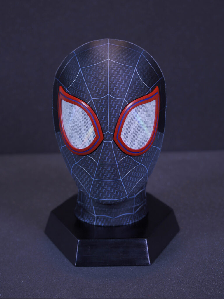 Restoration of the mask in the movie and anime of Miles’ Spider-Verse: Across the Spider-Verse